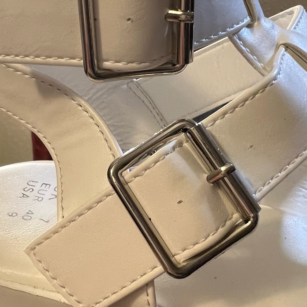 NWT READY SALTED Women's Chunky‎ Platform Sandals - Picture 7 of 8